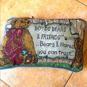 Boyd’s bear   Decorative pillow